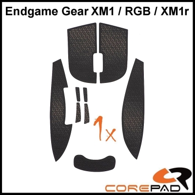 Corepad Soft Grips #712 noir Endgame Gear XM2w / Endgame Gear XM2we / Endgame Gear XM1 / Endgame Gear XM1 RGB / Endgame Gear XM1r